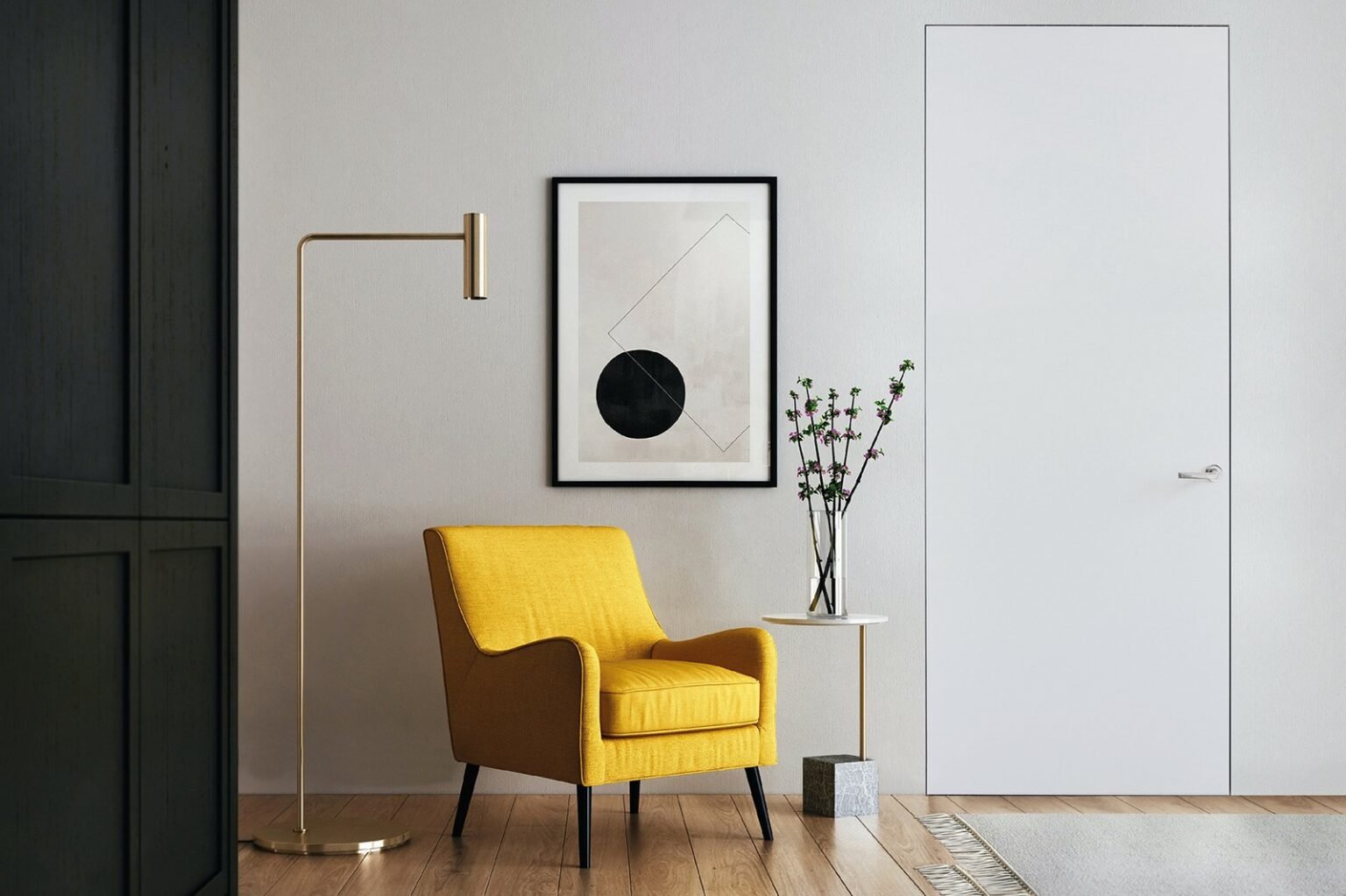 Flächenbündige Zargen für die moderne Architektur